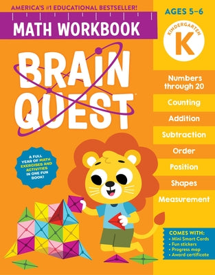 Brain Quest Math Workbook: Kindergarten by Workman Publishing