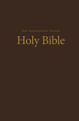 NIV, Value Pew and Worship Bible, Hardcover, Brown by Zondervan