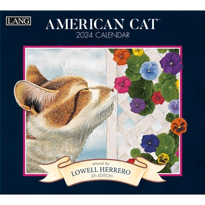 American Cat(tm) 2024 Wall Calendar by Herrero, Lowell