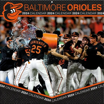 Baltimore Orioles 2024 12x12 Team Wall Calendar by Turner Sports