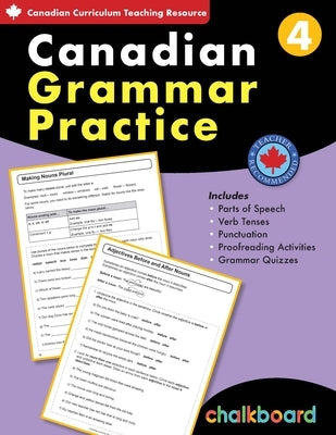 Canadian Grammar Practice 4 by Scavuzzo, Wendy