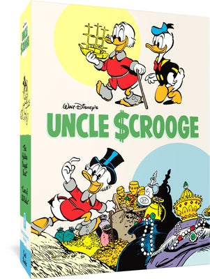 Walt Disney's Uncle Scrooge Gift Box Set the Golden Nugget Boat & Cave of Ali Baba: Vols. 26 & 28 by Barks, Carl