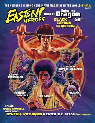 Eastern Heroes Bruce Lee 50th Anniversary Black Behind the Action by Baker, Ricky