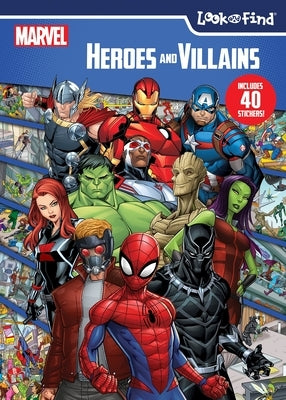 Marvel: Heroes and Villains Look and Find by Pi Kids