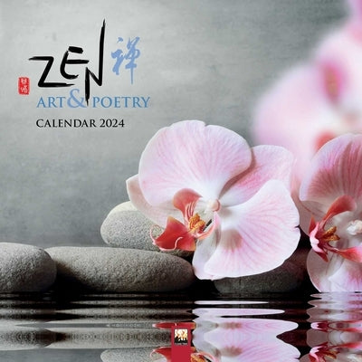 Zen Art & Poetry Wall Calendar 2024 (Art Calendar) by Flame Tree Studio