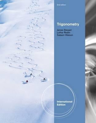 Trigonometry. James Stewart by Stewart, James
