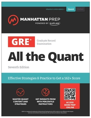 GRE All the Quant by Manhattan Prep