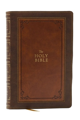 1611 KJV with Apocrypha, Brown Leathersoft: Holy Bible by Thomas Nelson