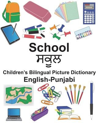 English-Punjabi School Children's Bilingual Picture Dictionary by Carlson, Suzanne