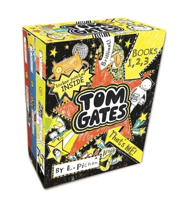 Tom Gates That's Me! (Books One, Two, Three): (Box Set of Funny Illustrated Chapter Books for Middle Grade Readers Ages 8-12) by Pichon, L.
