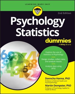 Psychology Statistics for Dummies by Hanna, Donncha