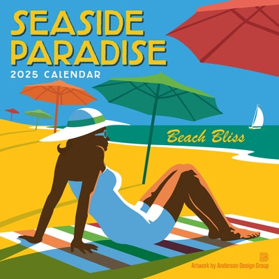 2025 Seaside Paradise -- Anderson Design Group Mini Calendar by Anderson Design Group