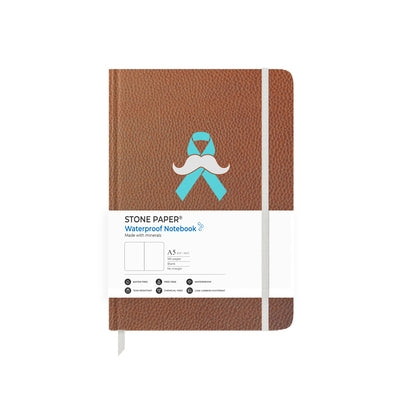 Stone Paper Movember Mutache Blank Notebook by Stone Paper Solutions Ltd