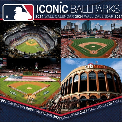 Mlb Iconic Ballparks 2024 12x12 Stadium Wall Calendar by Turner Sports