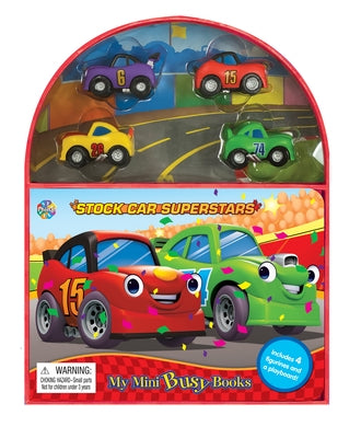 Stock Car Superstars Mini Busy Books by Phidal Publishing