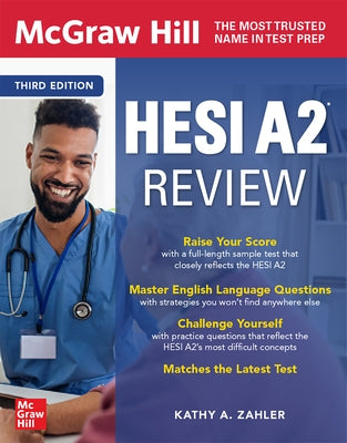 McGraw Hill Hesi A2 Review, Third Edition by Zahler, Kathy