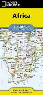 National Geographic Africa Map (Folded with Flags and Facts) by National Geographic Maps