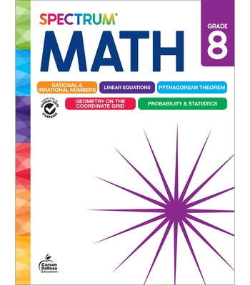Spectrum Math Workbook, Grade 8 by Spectrum