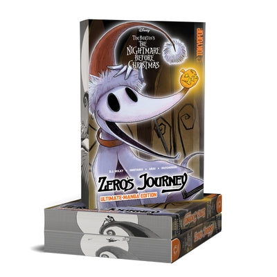 Disney Tim Burton's the Nightmare Before Christmas: Zero's Journey (Ultimate Manga Edition with Sprayed Edges) by Milky, D. J.