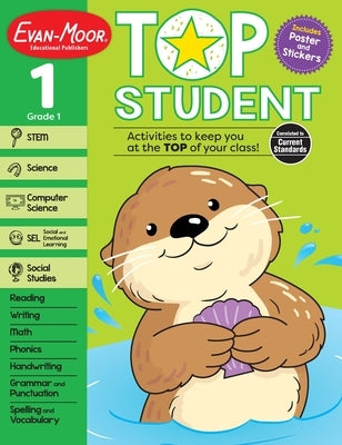 Top Student, Grade 1 Workbook by Evan-Moor Educational Publishers