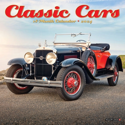 Classic Cars 2024 7 X 7 Mini Wall Calendar by Willow Creek Press