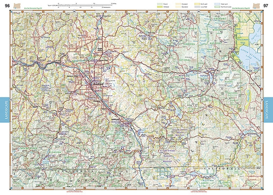 Oregon Road & Recreation Atlas by National Geographic Maps