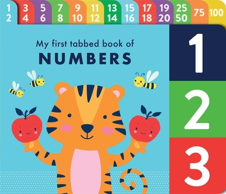 123: My First Tabbed Book of Numbers: Board Book with Colorful Tabs by Lake Press