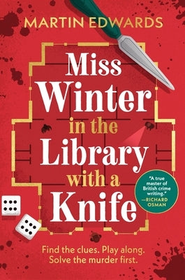 Miss Winter in the Library with a Knife by Edwards, Martin