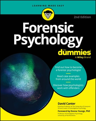 Forensic Psychology for Dummies by Canter, David V.
