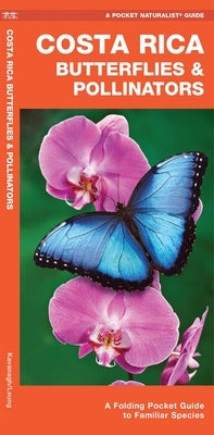 Costa Rica Butterflies & Pollinators: A Folding Pocket Guide to Familiar Species by Kavanagh, James