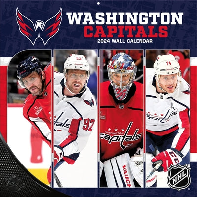 Washington Capitals 2024 12x12 Team Wall Calendar by Turner Sports