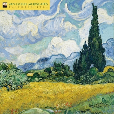 Vincent Van Gogh Landscapes Wall Calendar 2024 (Art Calendar) by Flame Tree Studio