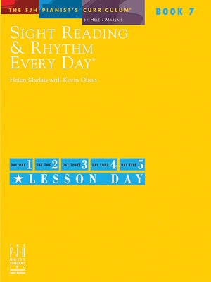 Sight Reading & Rhythm Every Day, Book 7 by Marlais, Helen