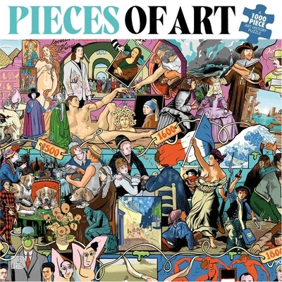 Pieces of Art: A 1000 Piece Art History Puzzle by Ander, Martin