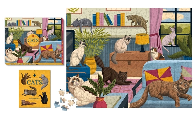 For the Love of Cats 500-Piece Puzzle by Berkowitz, Eliza