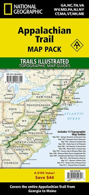 Appalachian Trail [Map Pack Bundle] by National Geographic Maps