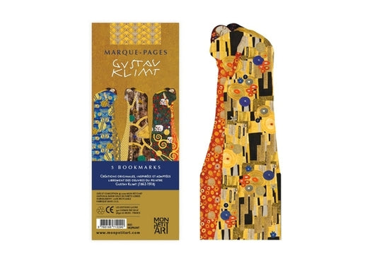 Bookmark - Gustav Klimt - The Kiss by Today Is Art Day