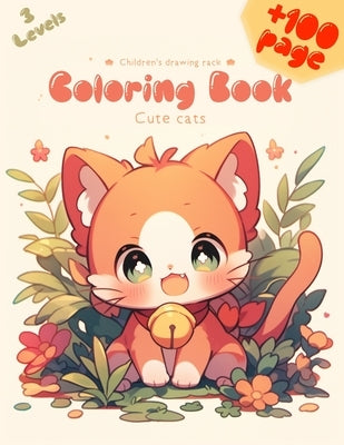 Cute Cats Coloring Book: Explore 100+ Adorable Felines, Playful Kittens, Cozy Cat Scenes & Whimsical Patterns Coloring Book for Children Purr-f by Gh