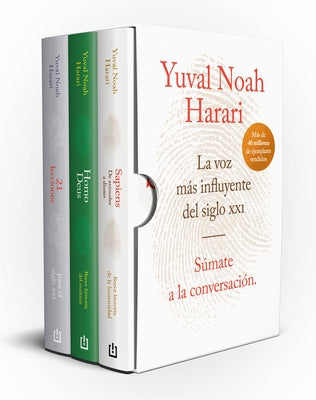 Estuche Harari (Contiene: Sapiens; Homo Deus; 21 Lecciones Para El Siglo XXI) / Yuval Noah Harari Books Set (Sapiens, Homo Deus, 21 Lessons for 21st C by Harari, Yuval Noah