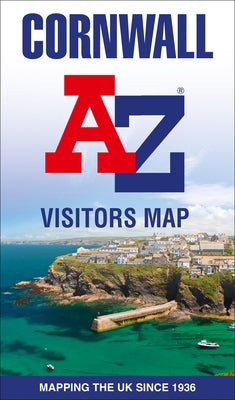 Cornwall A-Z Visitors Map by A-Z Maps