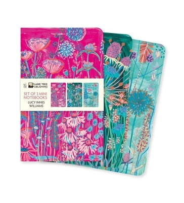 Lucy Innes Williams Set of 3 Mini Notebooks by Flame Tree Studio