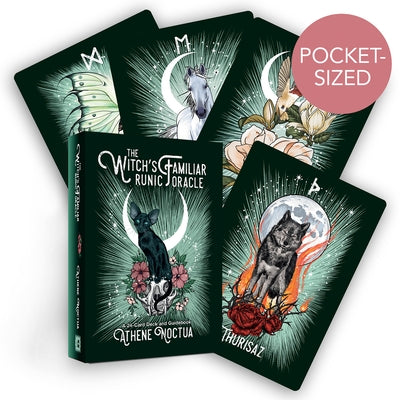 The Witch's Familiar Runic Oracle: A 24-Card Deck and Guidebook by Noctua, Athene