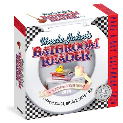 Uncle John's Bathroom Reader Page-A-Day Calendar 2024: A Year of Humor, History, Facts, and Fun by Workman Calendars