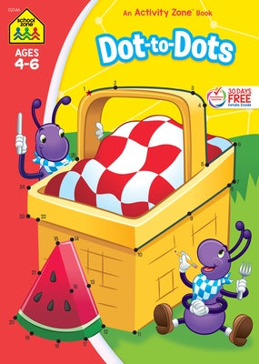 School Zone Dot-To-Dots Workbook by Zone, School