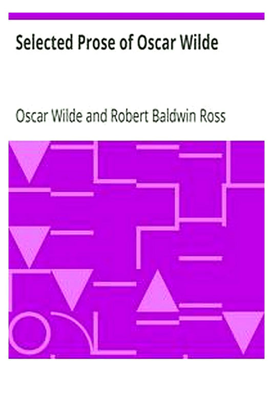 Selected Prose of Oscar Wilde