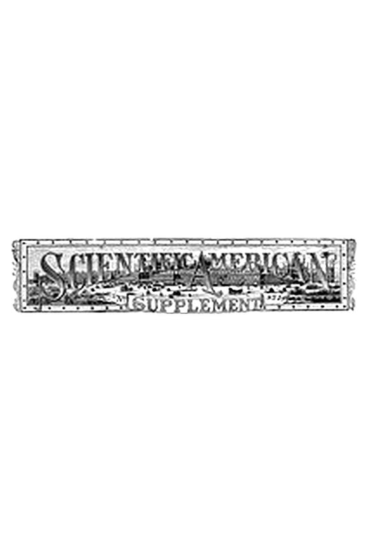 Scientific American Supplement, No. 821, September 26, 1891