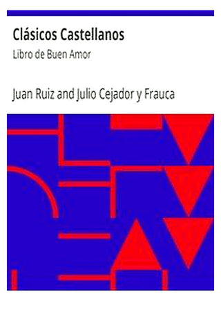 Clásicos Castellanos: Libro de Buen Amor