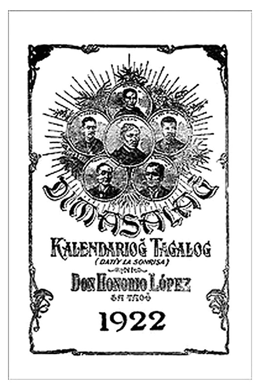 Dimasalang Kalendariong Tagalog (1922)