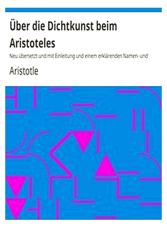 Über die Dichtkunst beim Aristoteles
