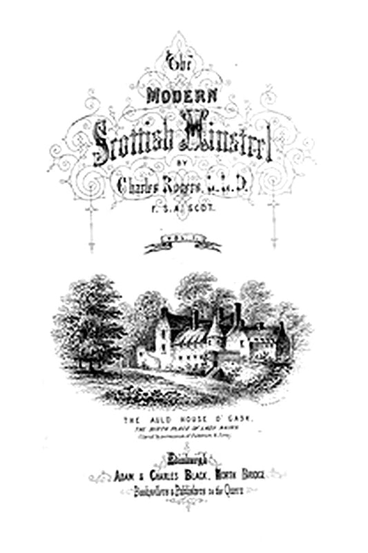 The Modern Scottish Minstrel, Volume 1